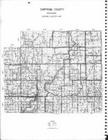 Chippewa County Map, Chippewa County 1969